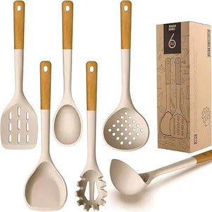 Large Silicone Cooking Utensils Set Rieworkes