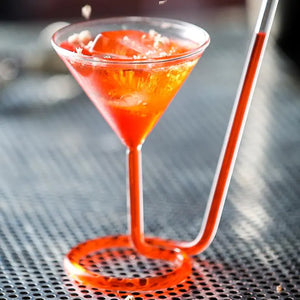 Rotating Martini Cup, Spiral Vampire Cocktail Glass Mimarta
