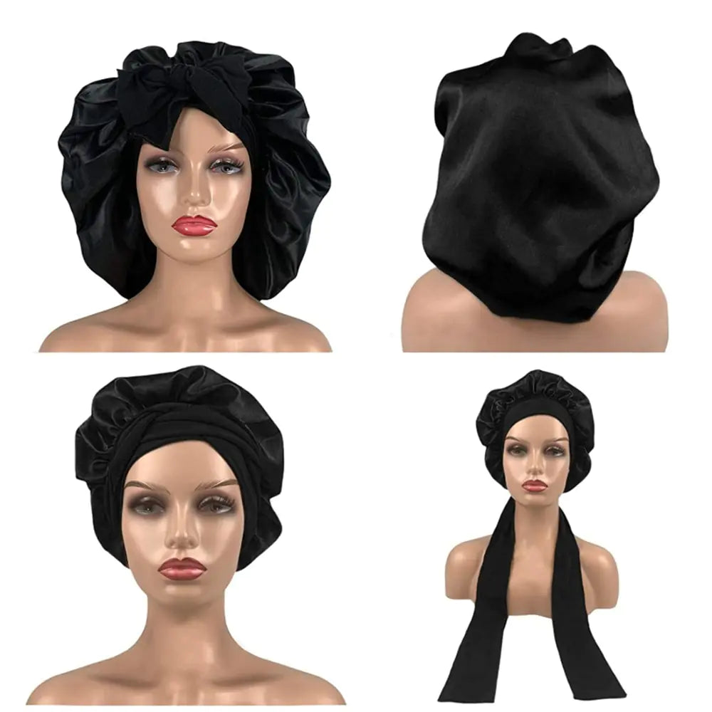 Women Satin Sleeping/Shower Cap Rieworkes