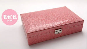 Cosmetic Leather Jewelry Box Rieworkes