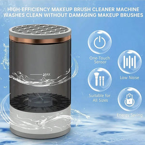Automatic Brush Cleaner Electric Makeup Brush Cleaning Machine Fast Clean Dryer Rieworkes