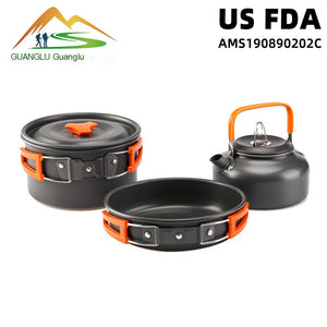 Portable Outdoor Cookware Set for Camping and Picnics Mimarta