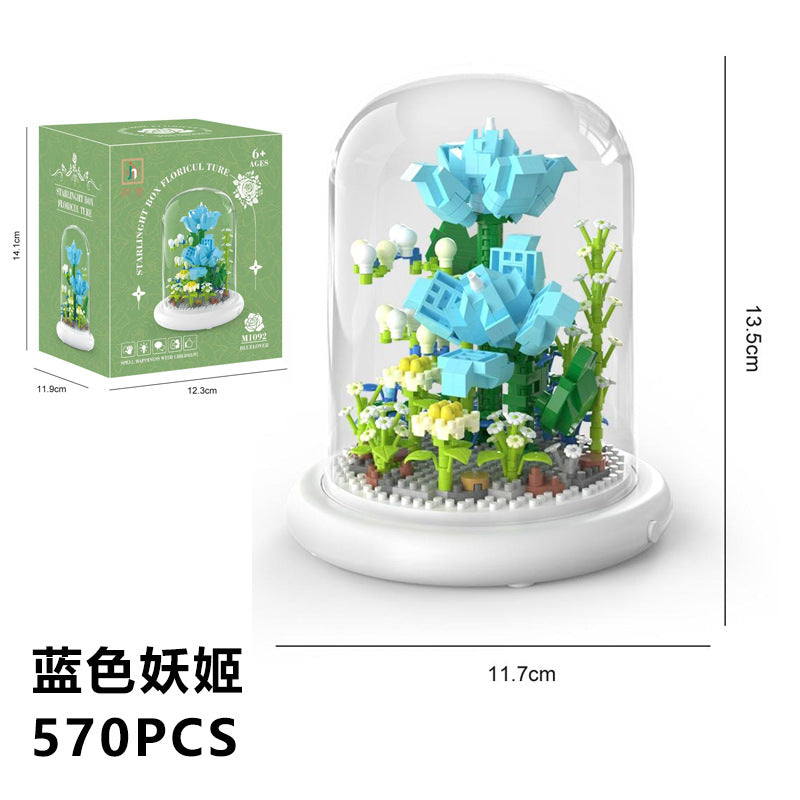 Eternal Flower Bouquet Sunflower Building Block Set Mimarta