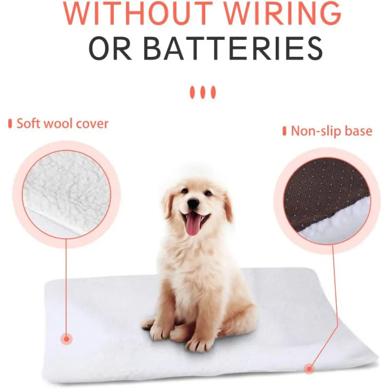 Self-Heating Dog Bed &amp; Pet Cushion Mimarta