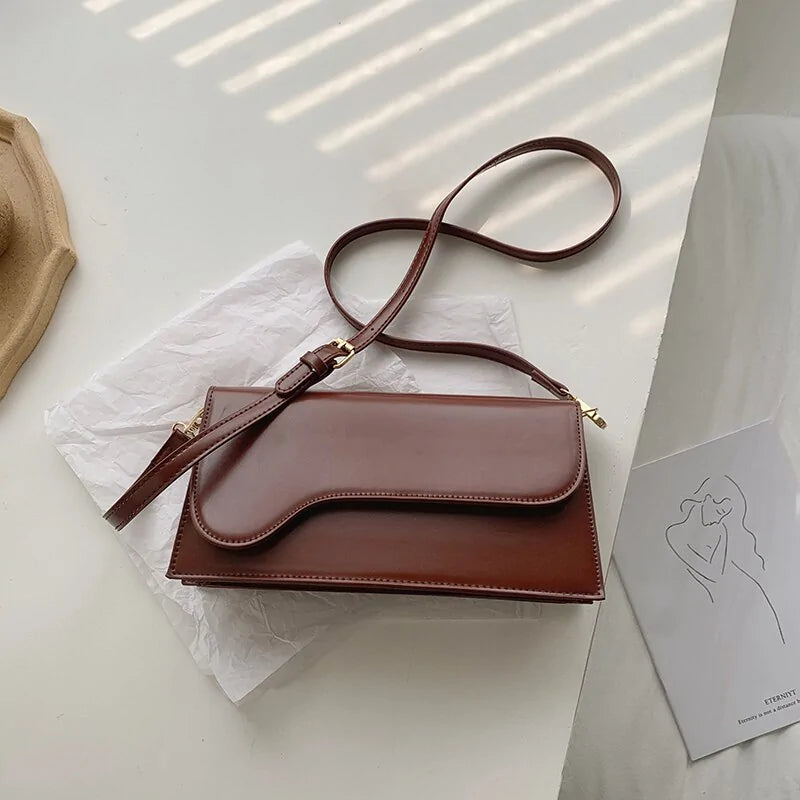 Elegant Women Baguette Handbags Rieworkes
