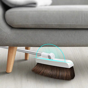 Home Windproof Floor Broom & Dustpan Set Rieworkes