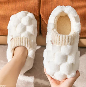 Cozy Cotton Winter Slippers for Women Rieworkes