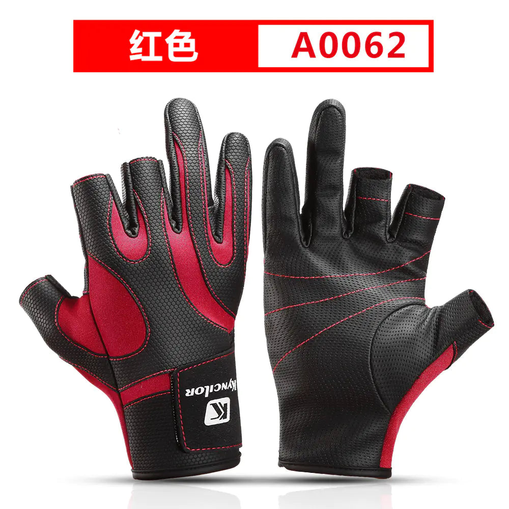Winter Outdoor Three-Finger Fishing Gloves for Men and Women Mimarta