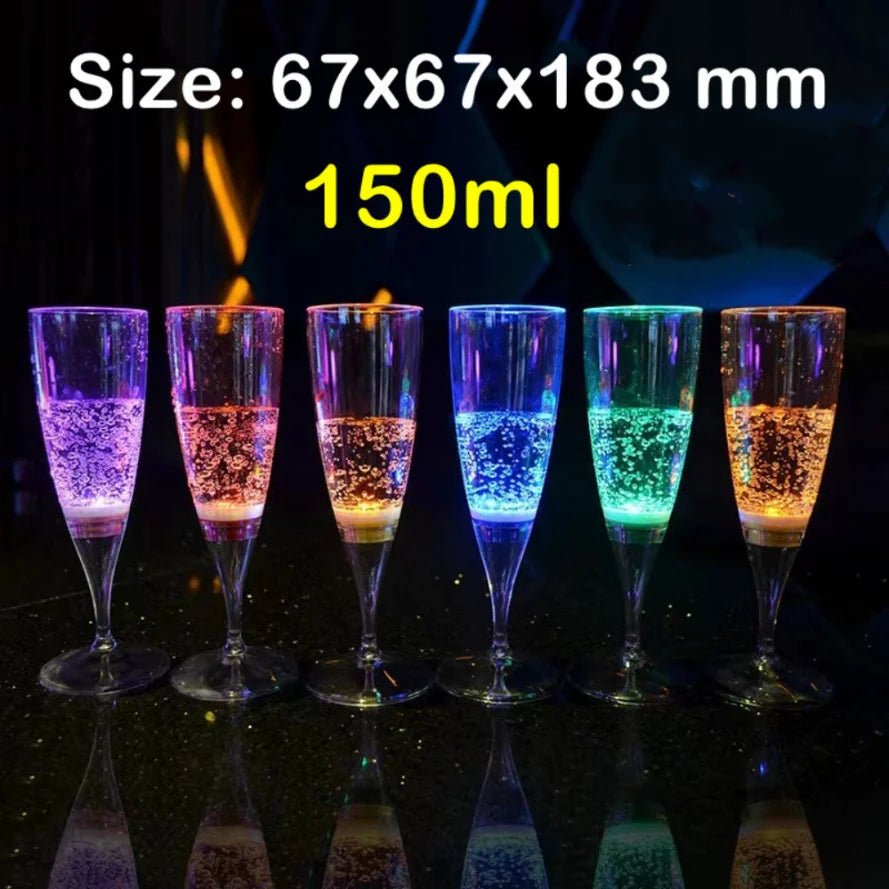 6Pcs/lot Liquid Active LED Cups - Rieworkes