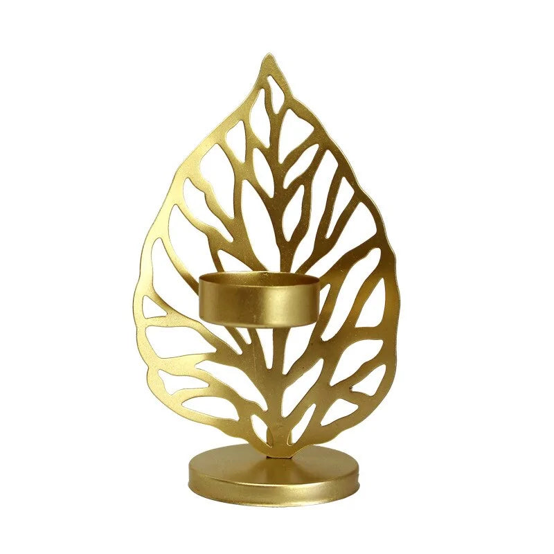 Iron Candlestick Holder: Nordic Design for Parties, Weddings, and Dinner Décor Rieworkes