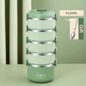 Multi-Layer Stainless Steel Lunch Box Rieworkes