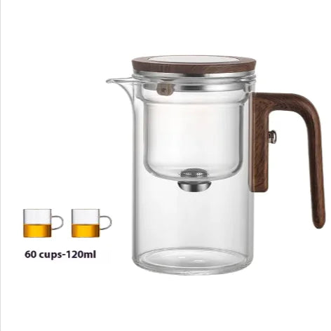 Glass Teapot with Heat-Resistant Filter Mimarta