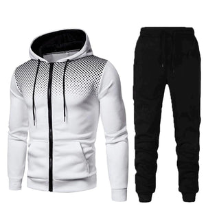 Sweat Set Hoodies for Men 2 Piece Sweatpants Sweat Suit Fall Long Sleeve Tracksuits Mens Sweatshirts Jogger Pants Mens Sweatpants Rieworkes