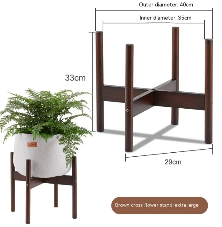 Nordic Cross Flower Pot Stand Rieworkes