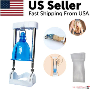 Super Penis Enlargement Extender Vacuum Stretcher Pump Hanger Bigger Enhancement Rieworkes