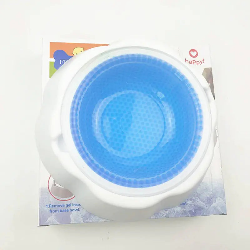 Condensed Pearl Ice Pet Bowl for Dogs and Cats Mimarta