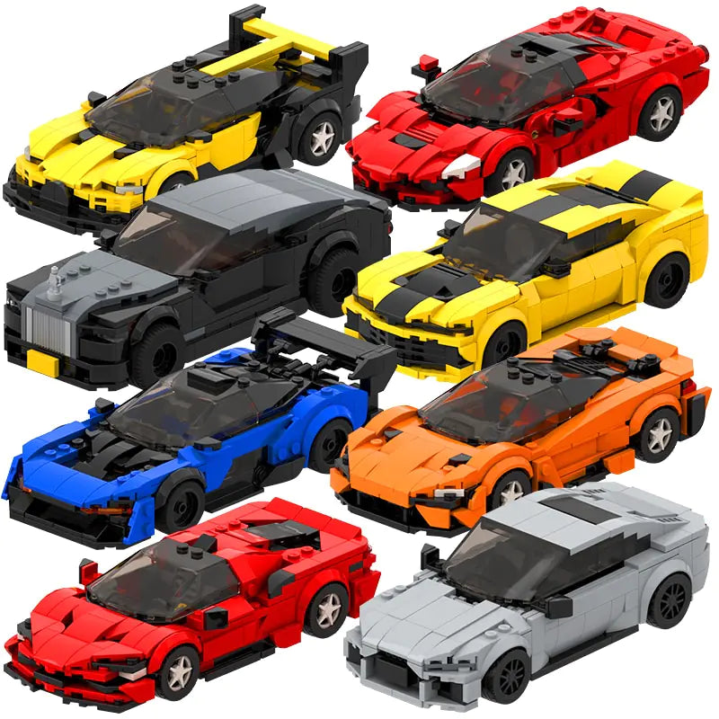 Supercar DIY Building Blocks Set Rieworkes