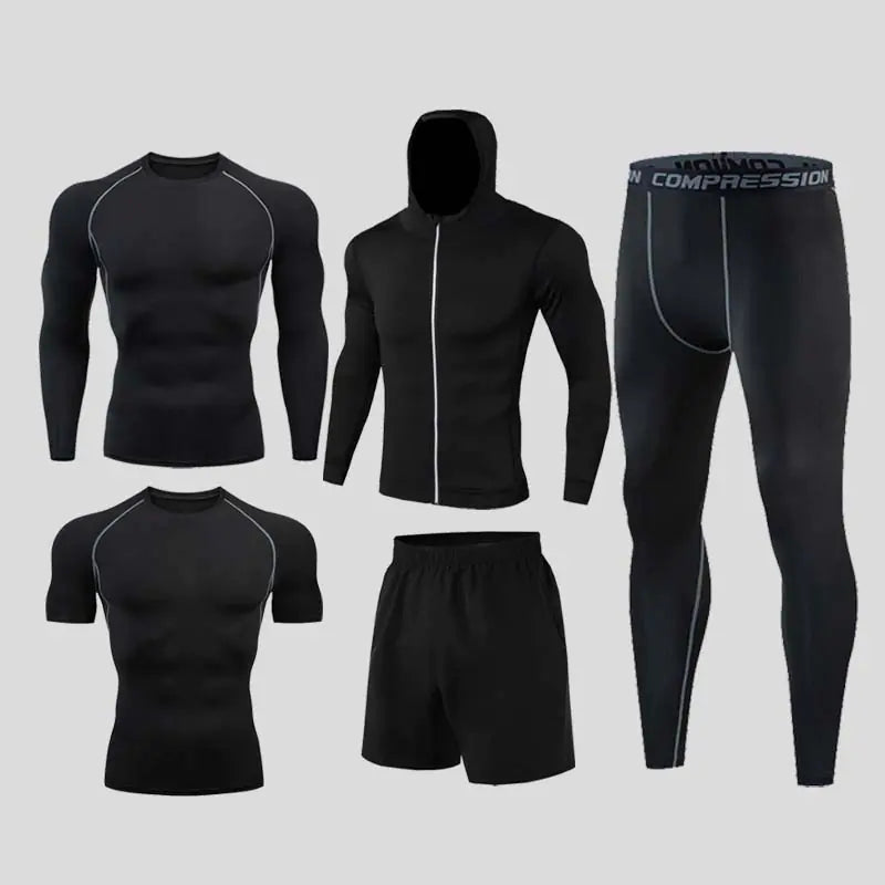 Men's Fitness Outfit Set for Gym and Running Mimarta