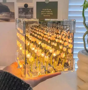 Acrylic Lens Flower Small Night Lamp Rieworkes