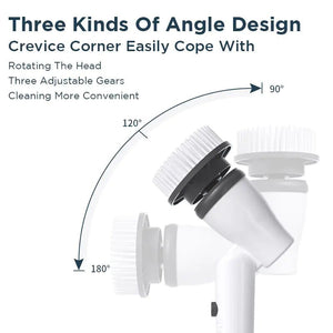 7 In 1 Adjustable Angle Electric Cleaning Brush - Rieworkes
