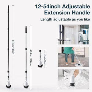 7 In 1 Adjustable Angle Electric Cleaning Brush - Rieworkes