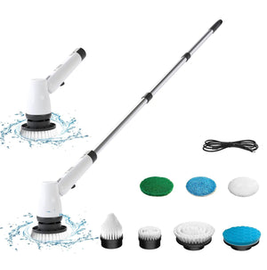 7 In 1 Adjustable Angle Electric Cleaning Brush - Rieworkes