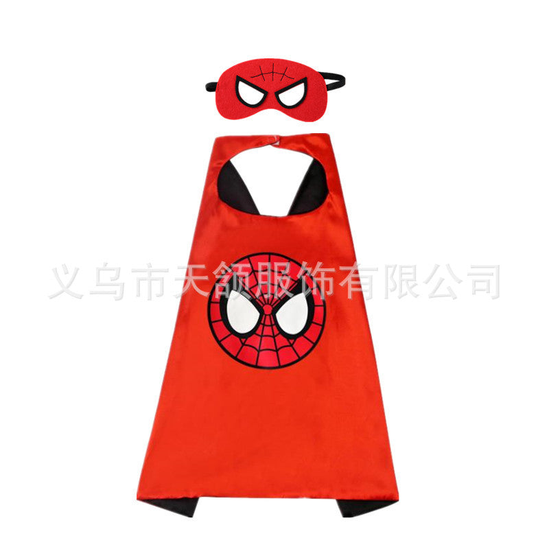 Kids' Superhero Cape for Halloween Dress-Up Party Mimarta