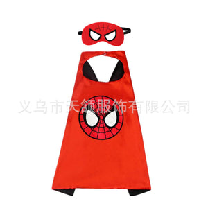 Kids' Superhero Cape for Halloween Dress-Up Party Mimarta