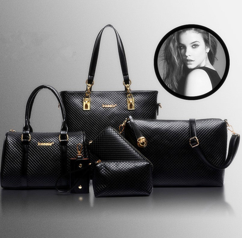 Fashionable Women's Handbag Set - 6 Pieces (2018) Mimarta