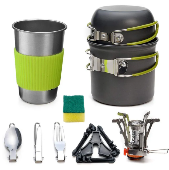 Portable Camping Stove Set Mimarta