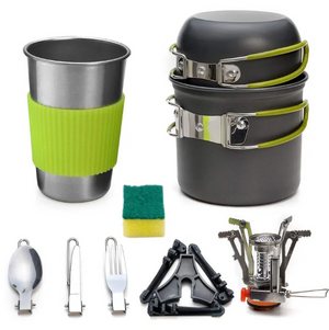 Portable Camping Stove Set Mimarta