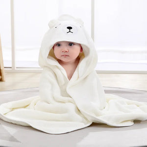 Cartoon Animal Baby Bath Towels Rieworkes