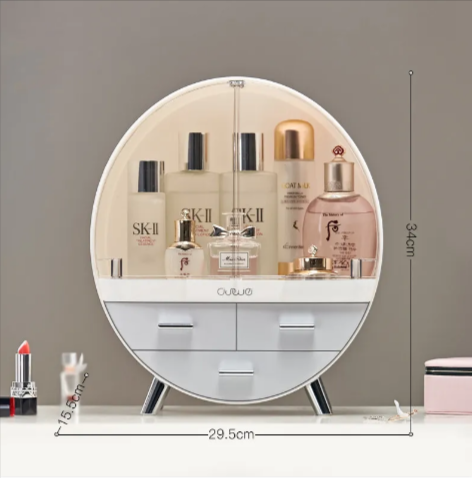 Double Door Cosmetic Storage Box Mimarta