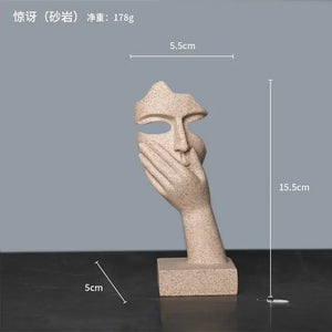 Abstract Character Statue - Nordic Luxury Desktop Decor Mimarta