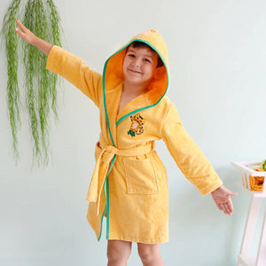 Milk&Moo Skater Cheetah Kids Robe Rieworkes