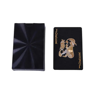 Black Gold Playing Cards Rieworkes