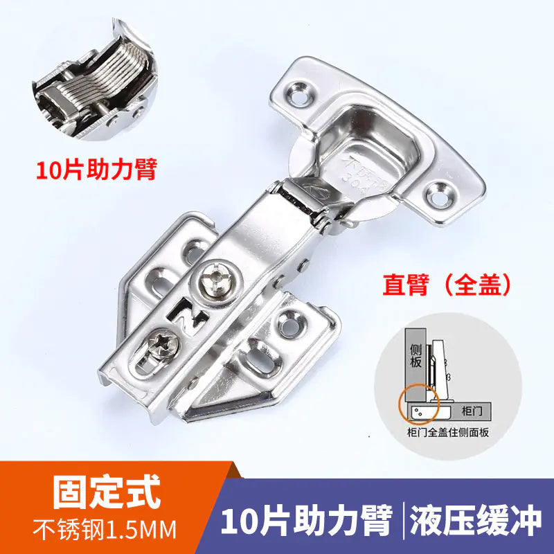 304 Stainless Steel Cabinet Door Hydraulic Hinges Mimarta