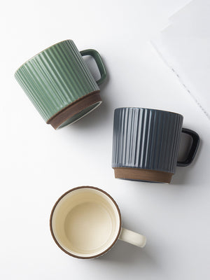 Japanese Retro Ceramic Coffee Mug - Nordic Style Mimarta