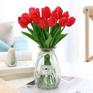 Artificial Tulip Decor Stems Mimarta