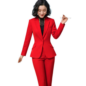 Fashionable Women's Workwear Set for Fall-Winter (2 Pieces) Mimarta