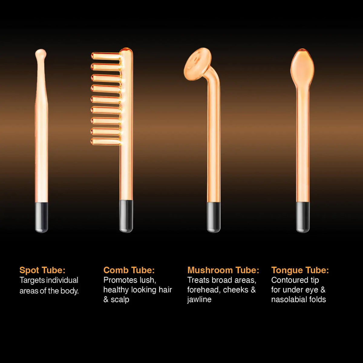 NuDerma Portable Handheld Skin Therapy Wand Machine w/Neon – Anti-Aging - Skin Tightening - Wrinkle Reducing - Dark Circles – Clarifying - Hair & Scalp Stimulator Rieworkes