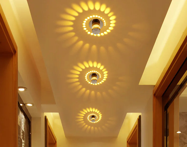 Modern LED Color-Changing Corridor Wall Light Fixture Mimarta