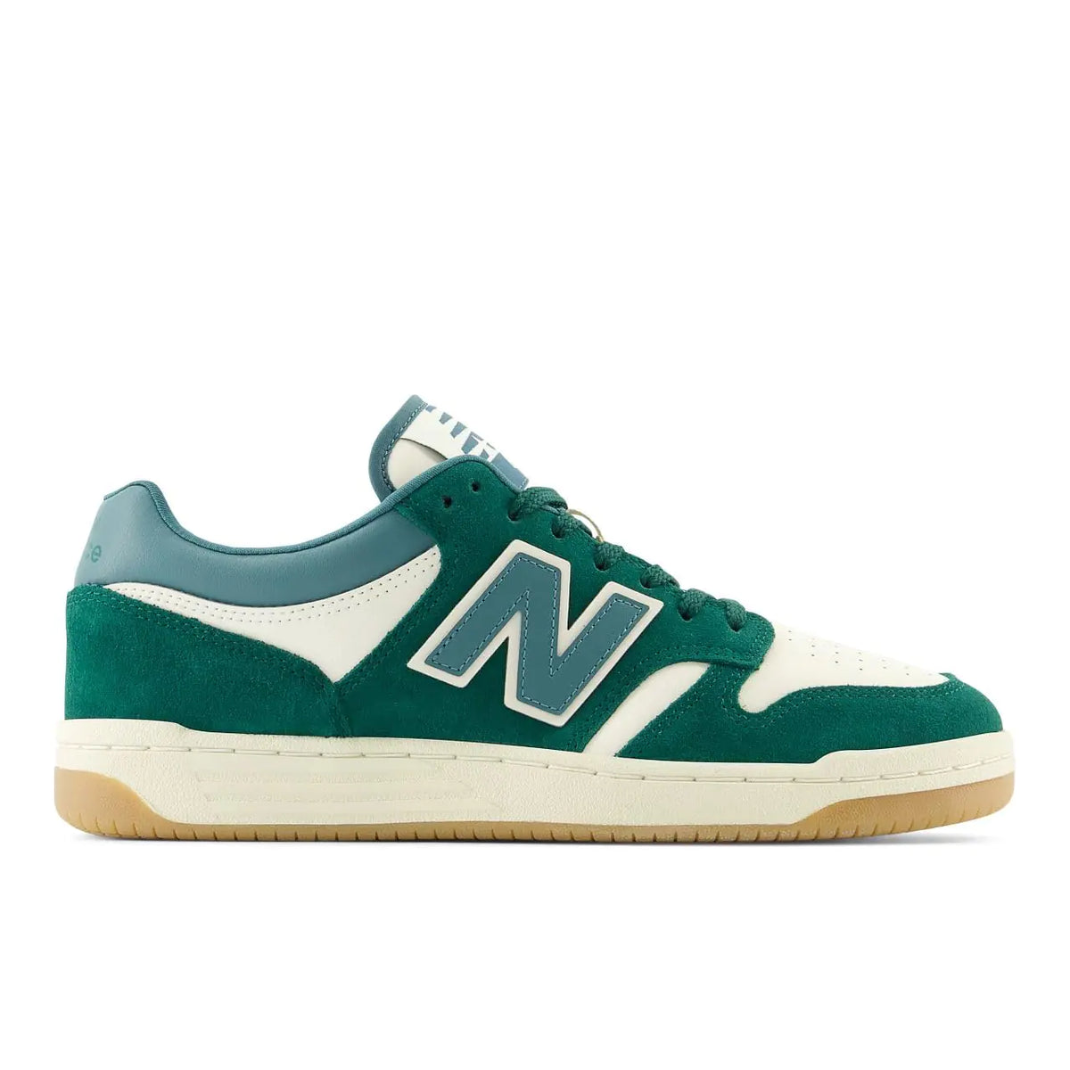 New Balance Mens 480 Sneakers Green/Beige 8 Medium US Rieworkes