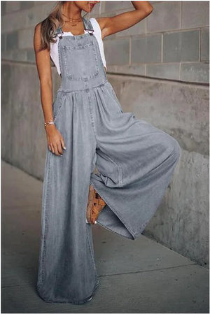 Denim Suspender Overalls Rieworkes