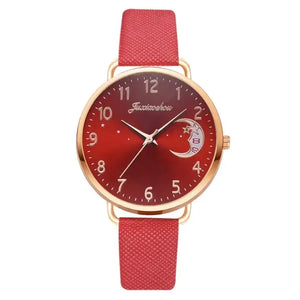 Moon Numbers Bracelet Watches Set Rieworkes