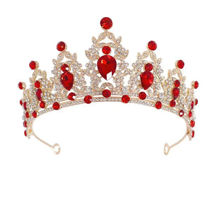 Luxury Rhinestone Bridal Crown Hair Accessory Mimarta