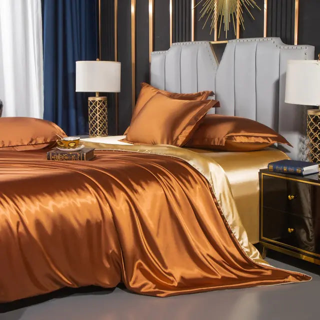 Nordic Mulberry Silk Bedding Set Rieworkes