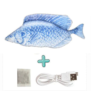 Cats USB Charger Interactive Toy Fish Rieworkes