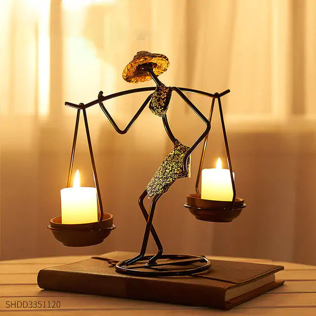 Lantern Shape Candlestick Rieworkes
