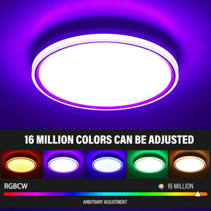 Living Room 24W Slim Ceiling Light Rieworkes